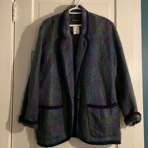 Vintage Oversized Mohair Blazer - Tony Lambert RARE